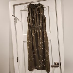 Prologue sleeveless midi dress with pockets. Size S